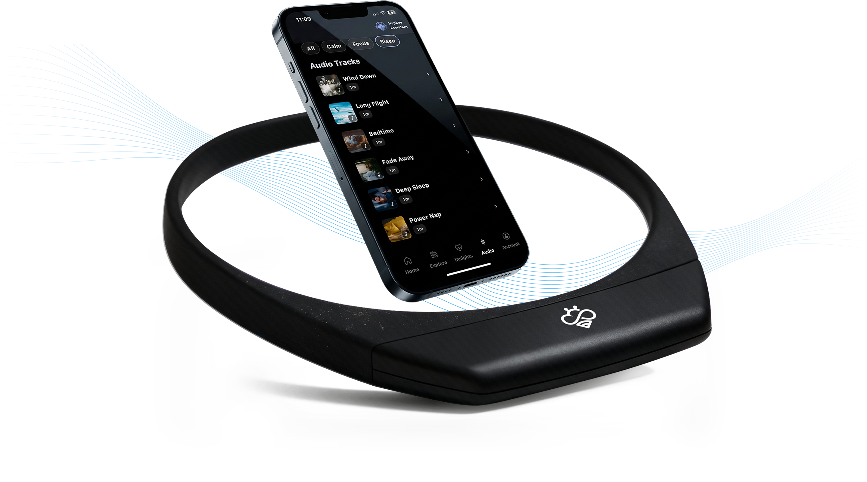 Harmoniq Limitless Neckband and mobile app